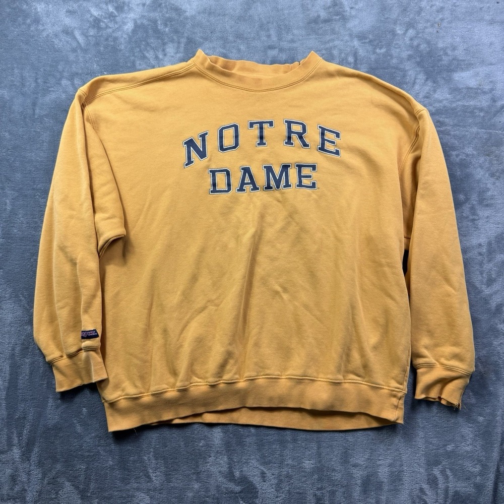 Vintage Jansport University Of Notre Dame Crewneck Sweatshirt Size XL